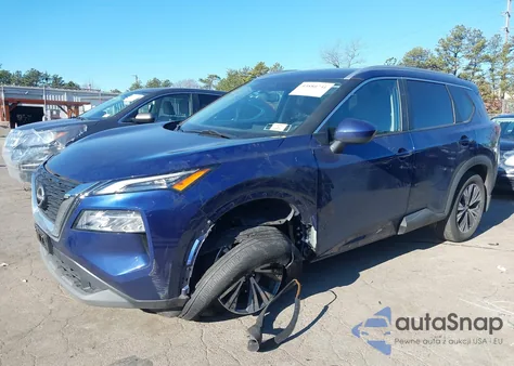 2023 Nissan Rogue Sv Intelligent Awd from USA, damaged, VIN 5N1BT3BB8PC874584